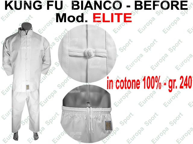 KUNG-FU BIANCO ( GR. 240 ) MOD. ELITE