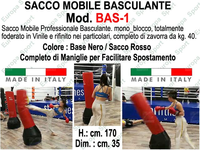 SACCO MOBILE BASCULANTE MOD. BAS-1 - Made Italy