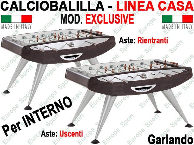 CALCIOBALILLA LINEA CASA PER INTERNO  MOD. EXCLUSIVE