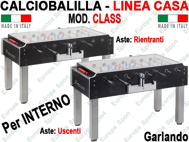 CALCIOBALILLA LINEA CASA PER INTERNO  MOD. CLASS