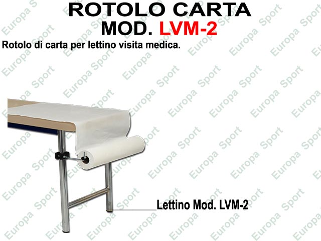 ROTOLO CARTA PER LETTINO VISITA MEDICA LVM-2