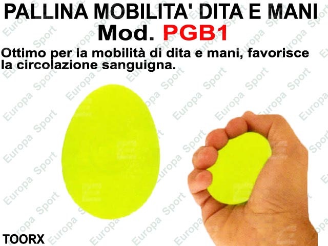 PALLINA MOBILITA' DITA E MANI - POWER GRIP BALL TOORX MOD. PGB1