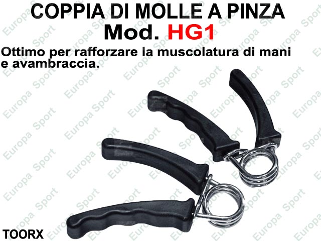 COPPIA DI MOLLE A PINZA - HAND GRIPS TOORX  MOD. HG1